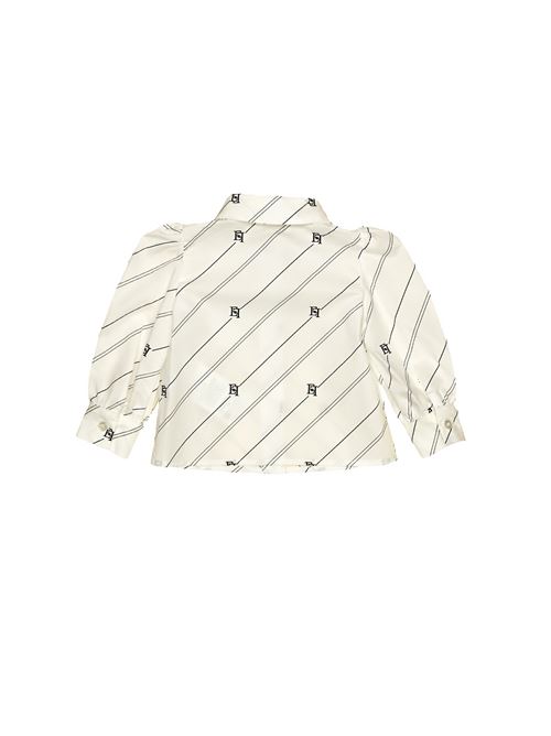 Camicia, bambina, logata. ELISABETTA FRANCHI | EGCA035 0 CA013D001